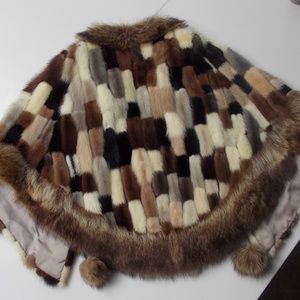 Elsa Schiaparelli mink cape.